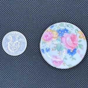 Floral Ceramic Brooch